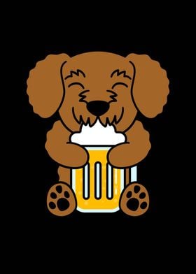 Goldendoodle Beer 