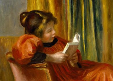 Girl Reading by Renoir