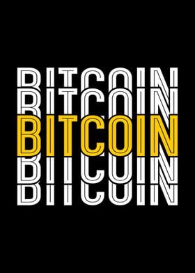 Biitcoin Text Typography