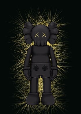 black kaws 