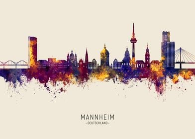 Mannheim Skyline