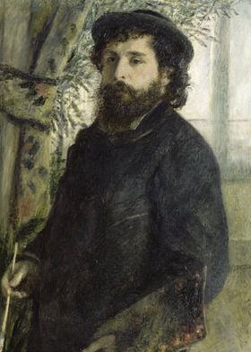 Claude Monet by Renoir