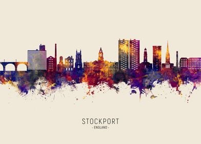 Stockport Skyline England