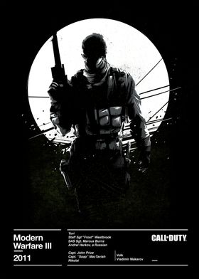 Call of Duty – Modern Warfare 3 (tank & pilots) Art