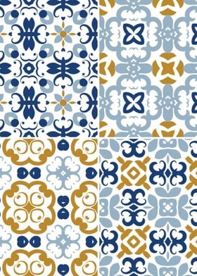 Mediterranean Blue Tile 61