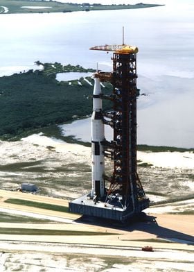 Transporting Saturn V