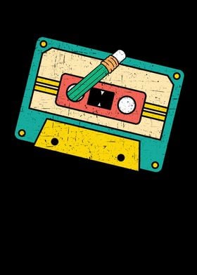 Cassette Tape Music Lover