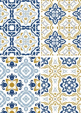 Mediterranean Blue Tile 79