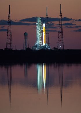 Artemis 1 on the Launchpad