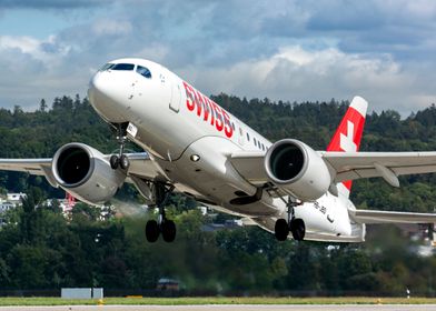 Swiss Airlines A220