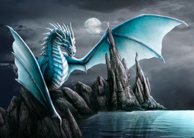 Blue water dragon