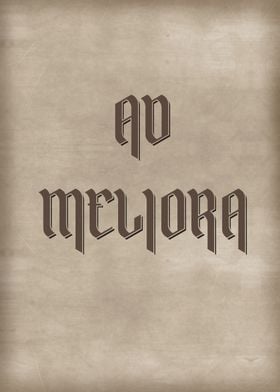 AD MELIORA