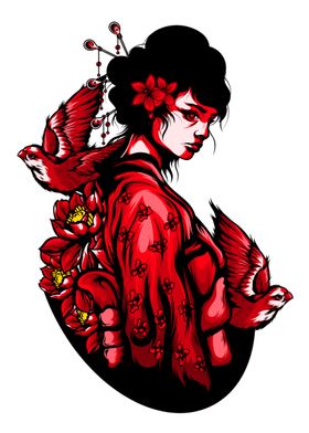 Geisha Woman