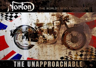 Norton Motorcycle Distress