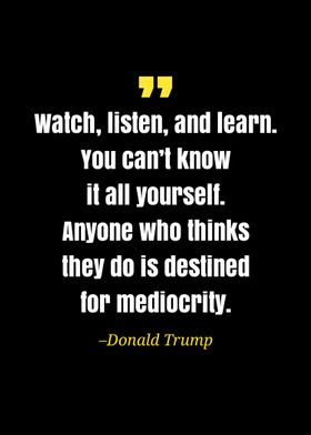 Donald Trump quote