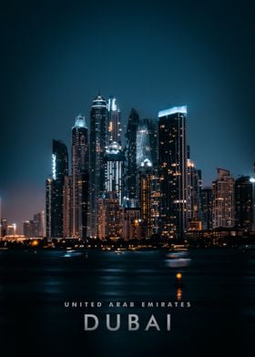 Dubai City night