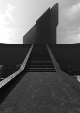 The Monument 3D Surrealism