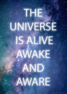 Universe Is Alive