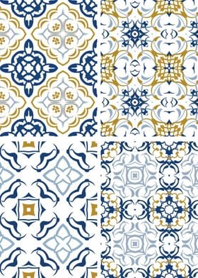 Mediterranean Blue Tile 81