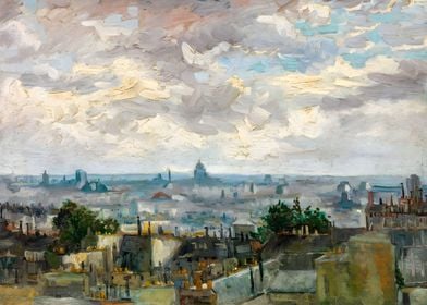 Van Gogh View of Paris