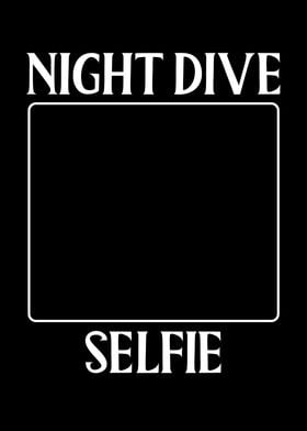 Night dive selfie