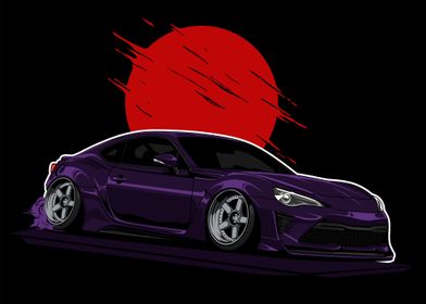 Toyota GT86 Moon Black 1