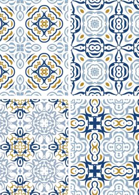 Mediterranean Blue Tile 88