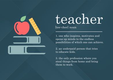 Funny Teacher Definition