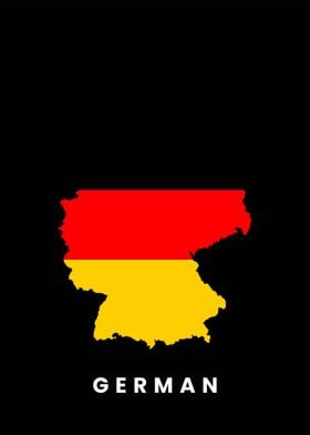 German map flag