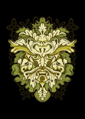 Pagan Green Man Celtic 