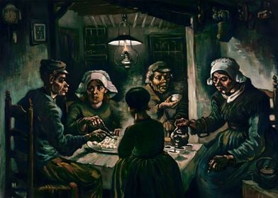 Van Gogh The Potato Eaters