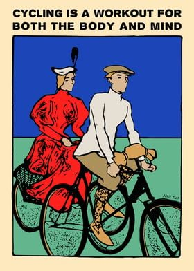 Motivational Cycling Art