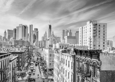 NYC Black and White City