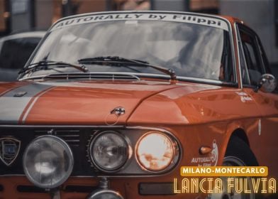 Lancia Fluvia Rally Car