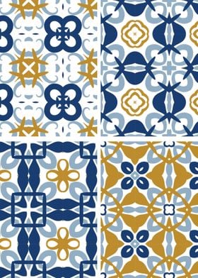 Mediterranean Blue Tile 94