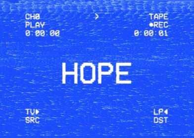 VHS double tape hope