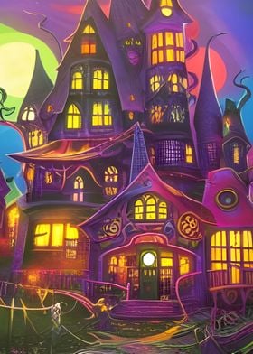 Spooky Halloween House 