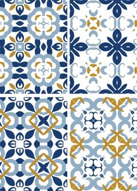 Mediterranean Blue Tile 98