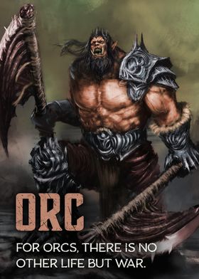 Orc Motivational Quote