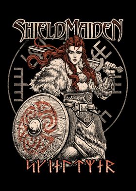 Norse Shield Maiden Viking