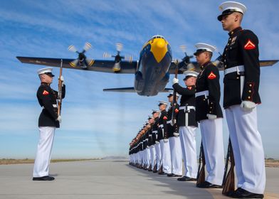 Navy Guard of Honor 