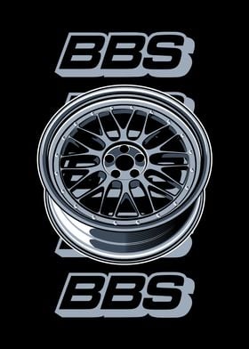BBS Wheel Racing Car
