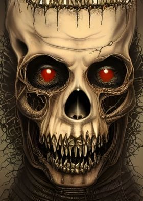 Skull Mask Monster 