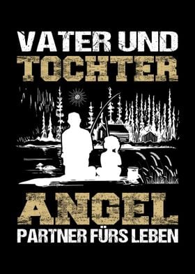 Vater und Tochter Angel