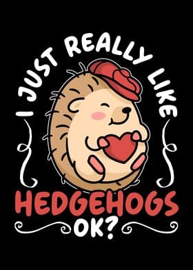 I Really Like Hedgehogs