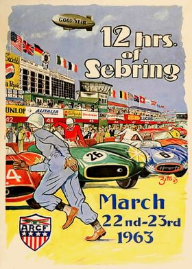 1963 12 hrs of Sebring