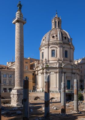 Trajan Column In Rome