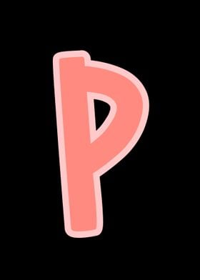 Letter P