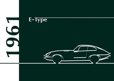 1961 Jaguar E Type Cupe