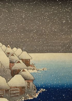 Japanese Village in Winter